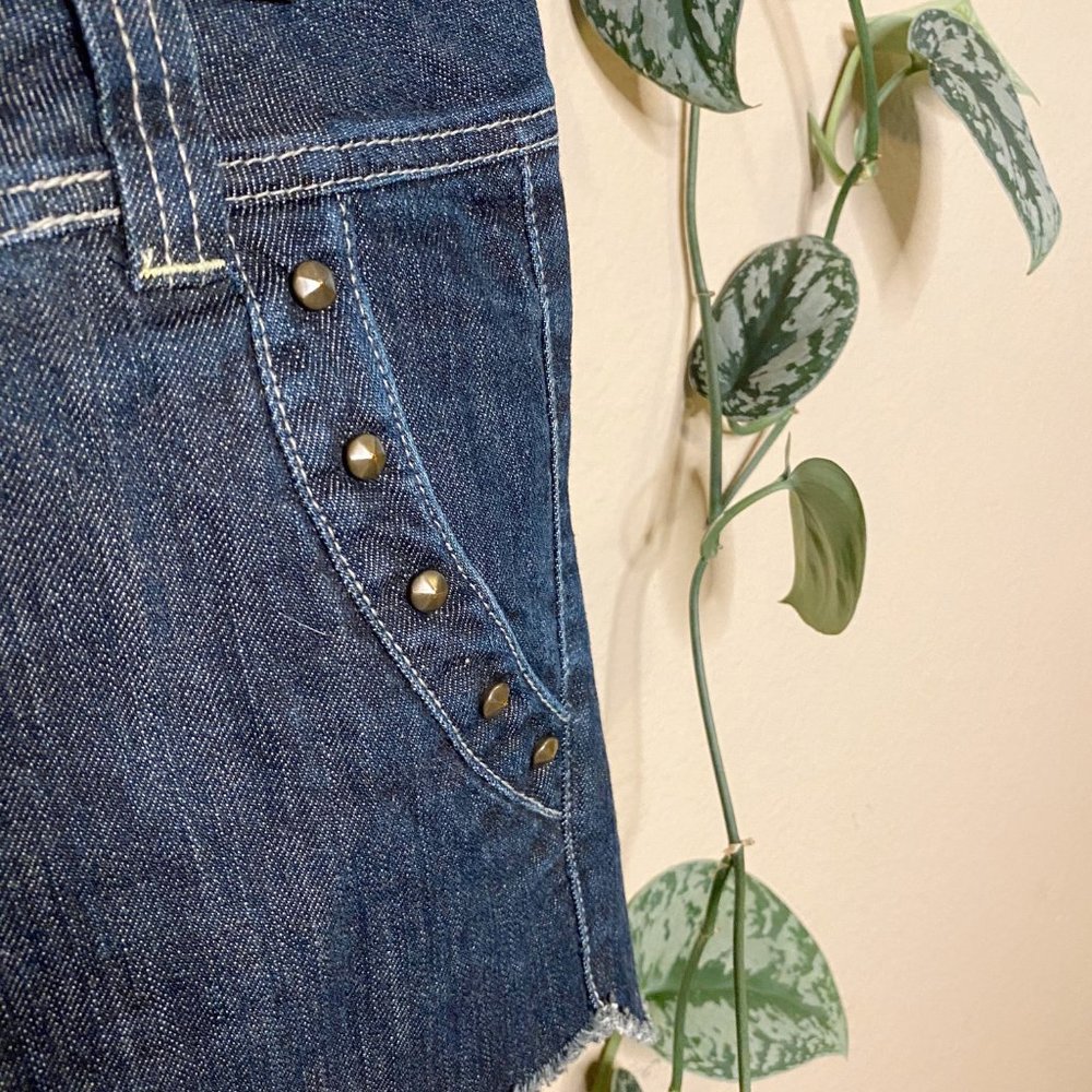 🌿DKNY Studded Denim Shorts🌿 - Picture 3 of 6